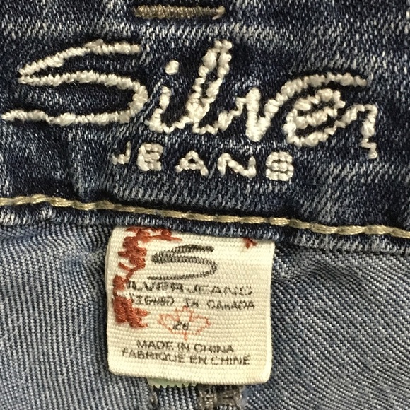 Silver Jeans Boot Cut Med Wash Stretch 26 - Picture 7 of 8